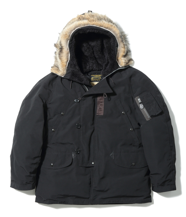 No. BR14369 / Type BLACK N-3B THINSULATE FILLED - BUZZ RICKSON'S