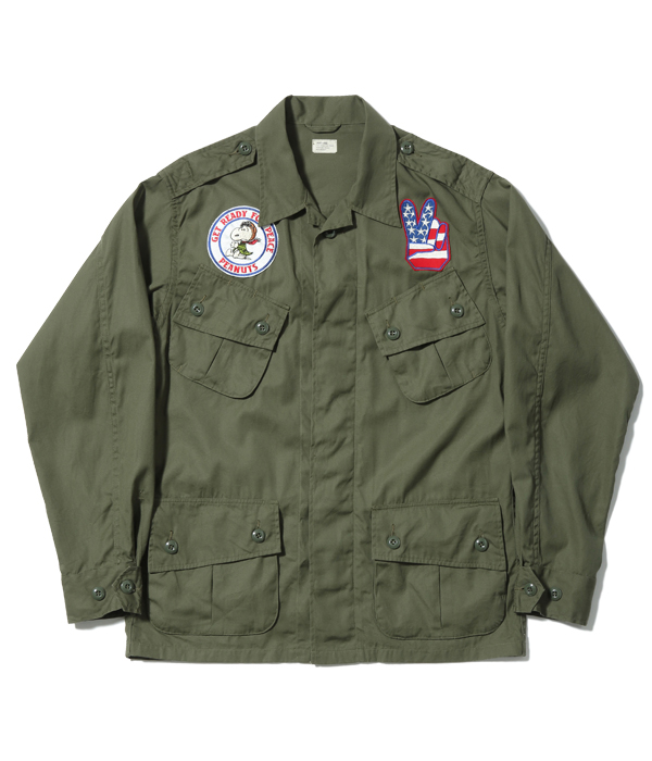 No. BR14798 / COAT MAN'S COMBAT TROPICAL PATCH - BUZZ RICKSON'S ...