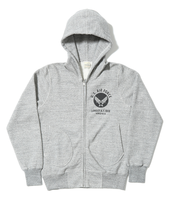 No. BR65599 FULL ZIP SWEAT PARKA U.S. AIR FORCE BUZZ RICKSON S